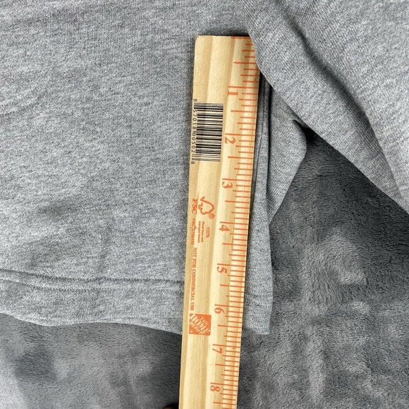 Herve by Herve Leger Boyfriend Terry Heather Grey Shorts Size Small - Picture 7 of 12